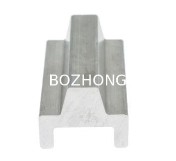 6063 Extruded Aluminium Profile Guide Rail For Transportation